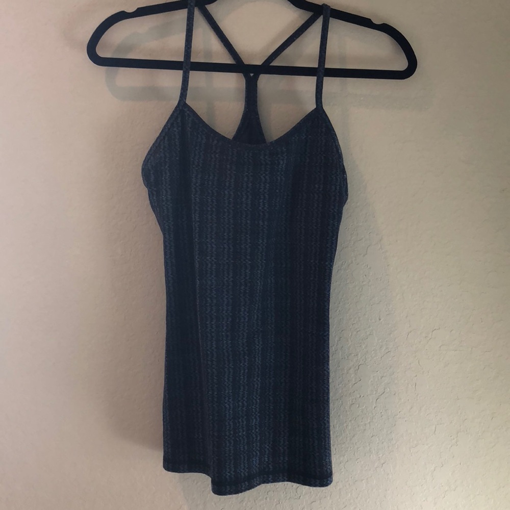 Lululemon Stripe Power Y Tank